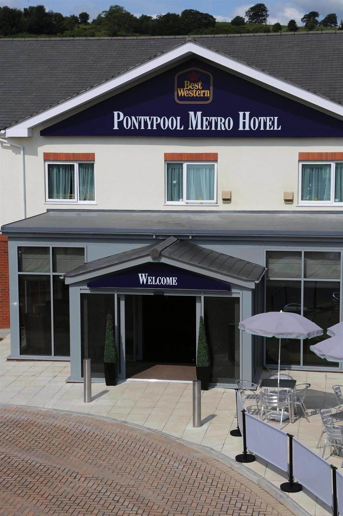 Best Western Pontypool Metro Hotel Екстер'єр фото
